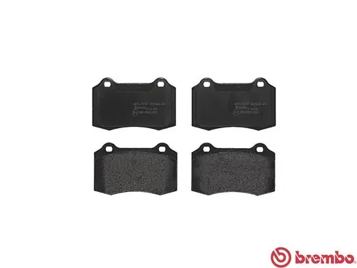P36020 Brembo Колодки гальмівні задні, дискові