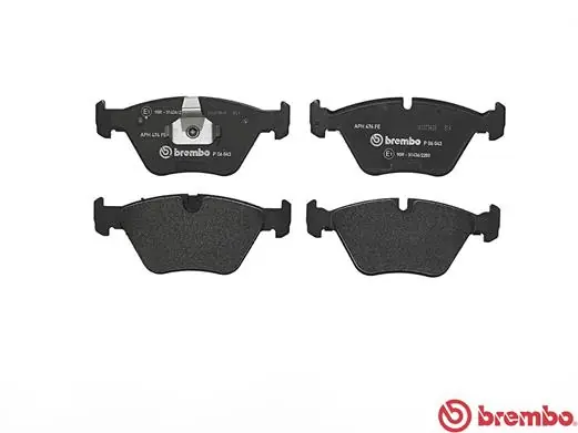 P06043 Brembo Передні гальмівні колодки