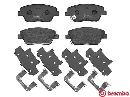 P30066 Brembo Передні гальмівні колодки