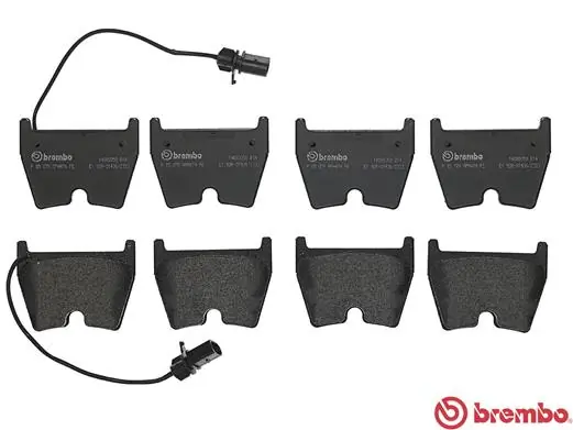 P85078 Brembo Передні гальмівні колодки