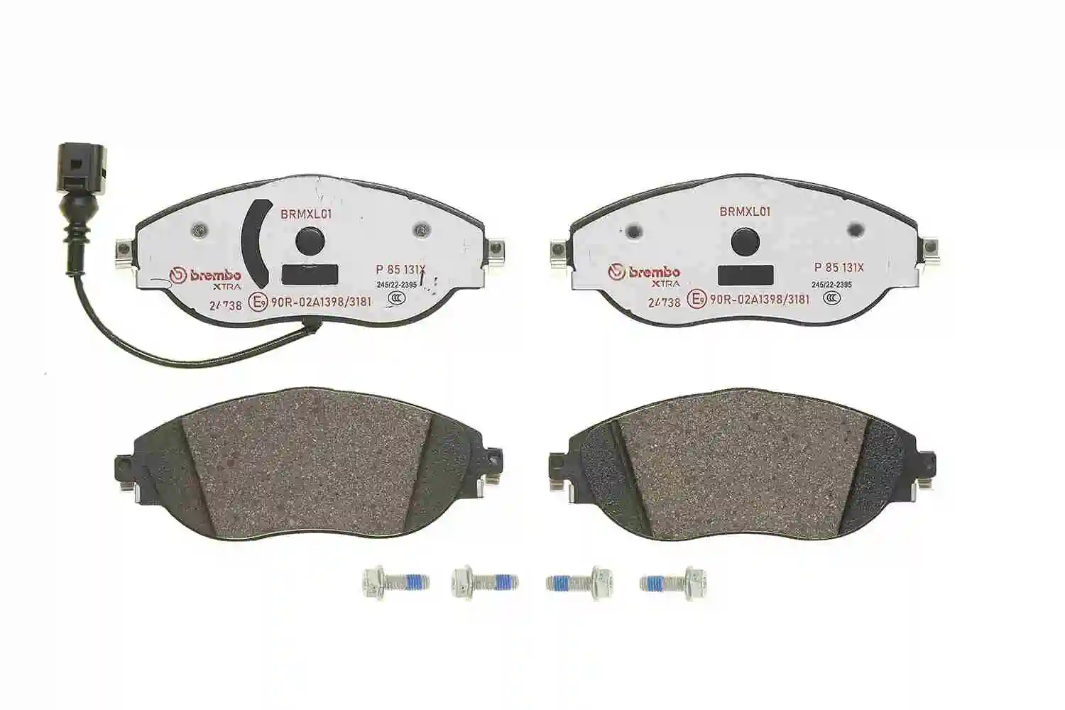 P85131X Brembo Передні гальмівні колодки
