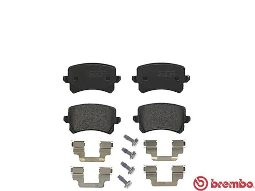 P85108 Brembo Колодки гальмівні задні, дискові