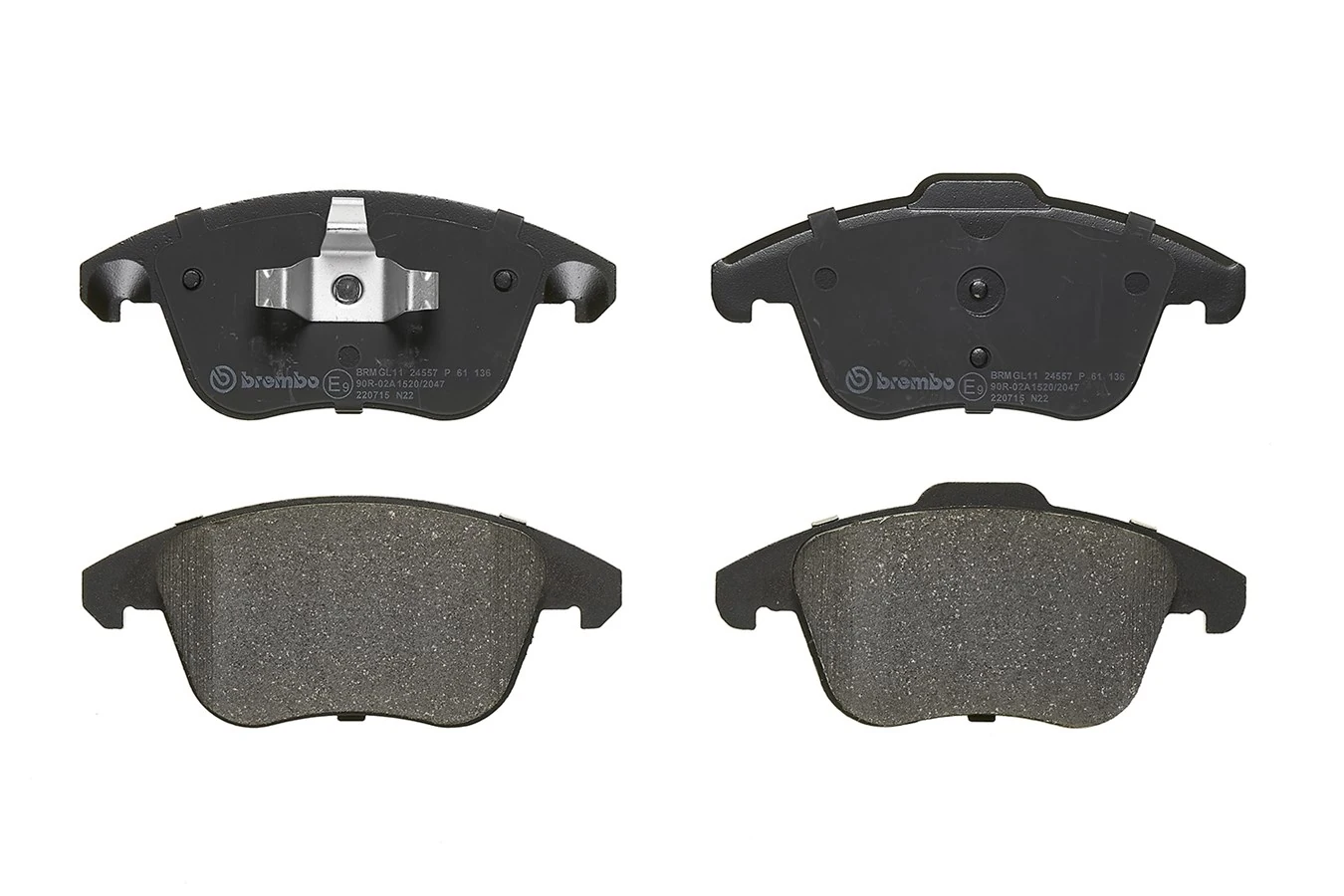 P61136 Brembo Передні гальмівні колодки