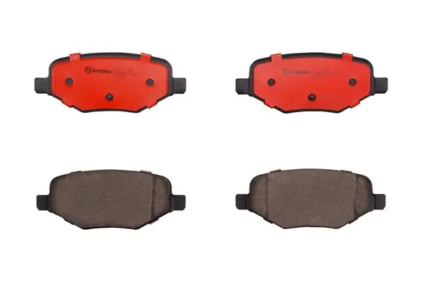 P24172N Brembo Колодки гальмівні задні, дискові