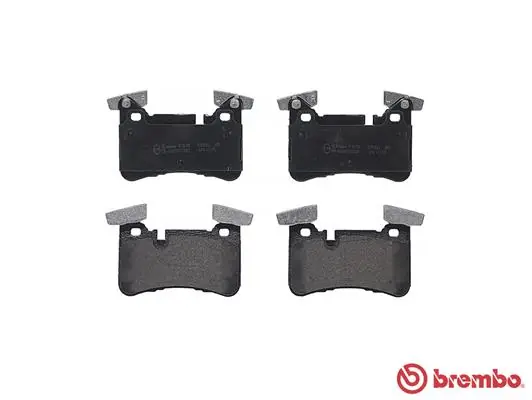 P50110 Brembo Колодки гальмівні задні, дискові
