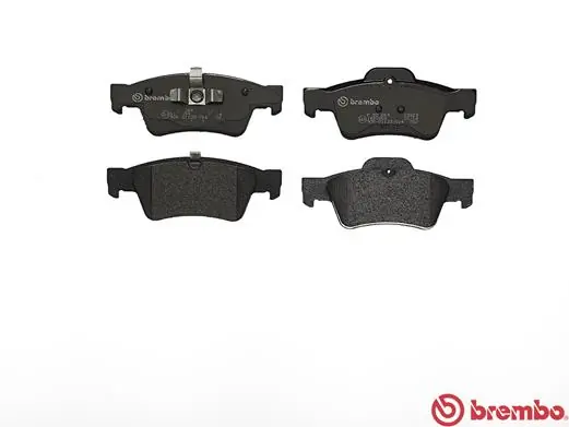 P50064 Brembo Колодки гальмівні задні, дискові
