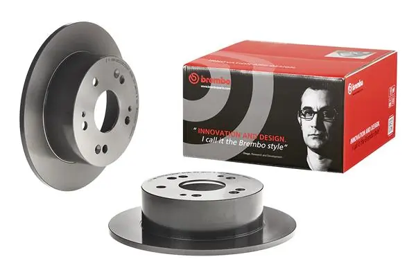 08D69611 Brembo Дискові гальма