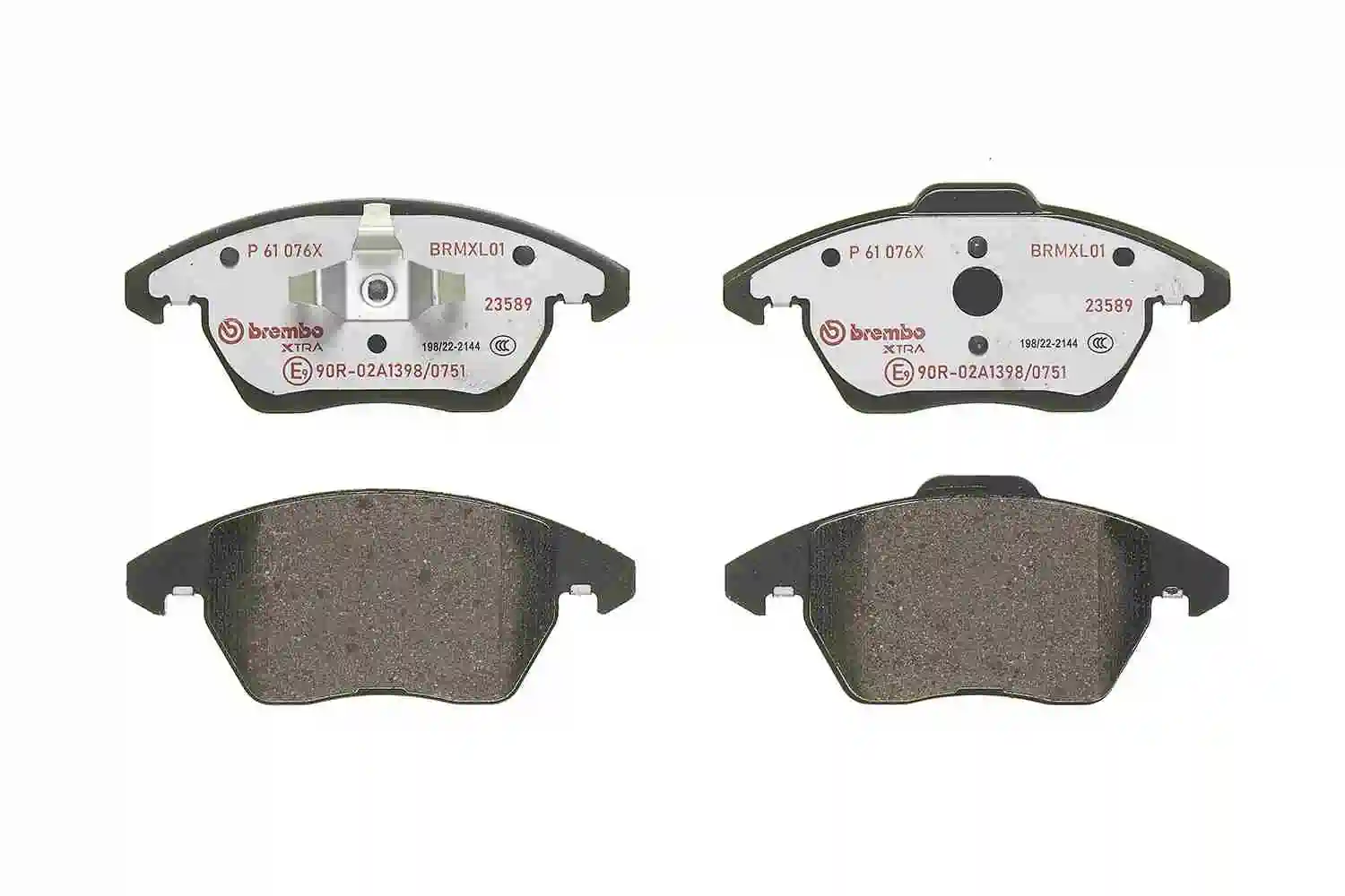 P61076X Brembo Передні гальмівні колодки
