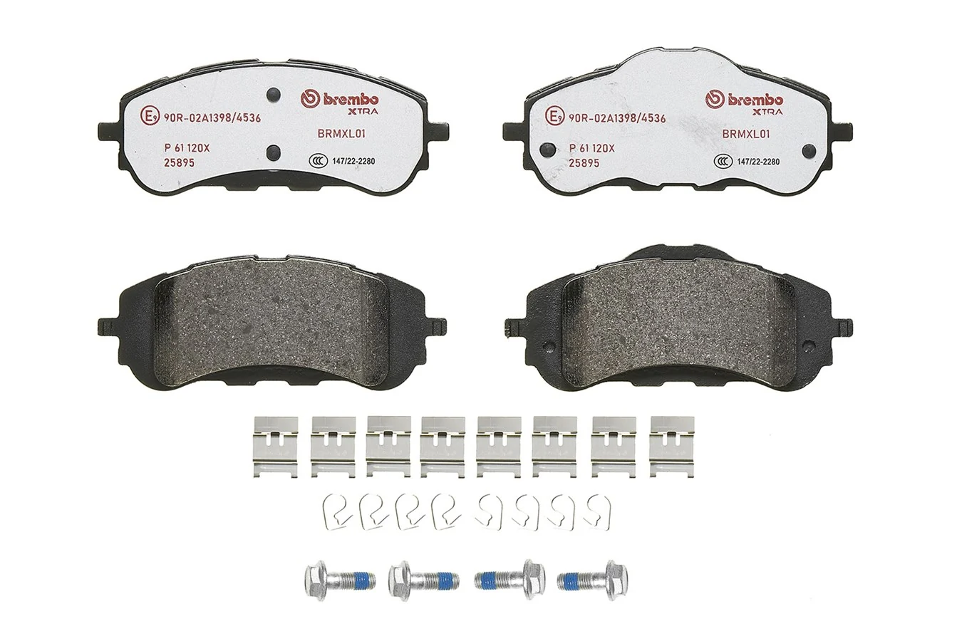 P61120X Brembo Передні гальмівні колодки