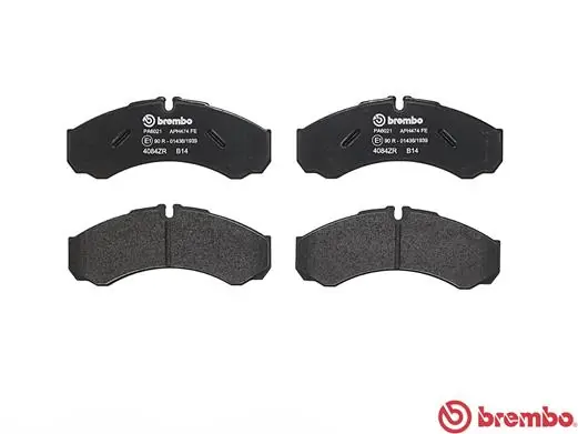 PA6021 Brembo Передні гальмівні колодки