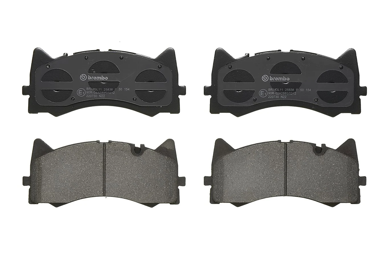 P50154 Brembo Передні гальмівні колодки