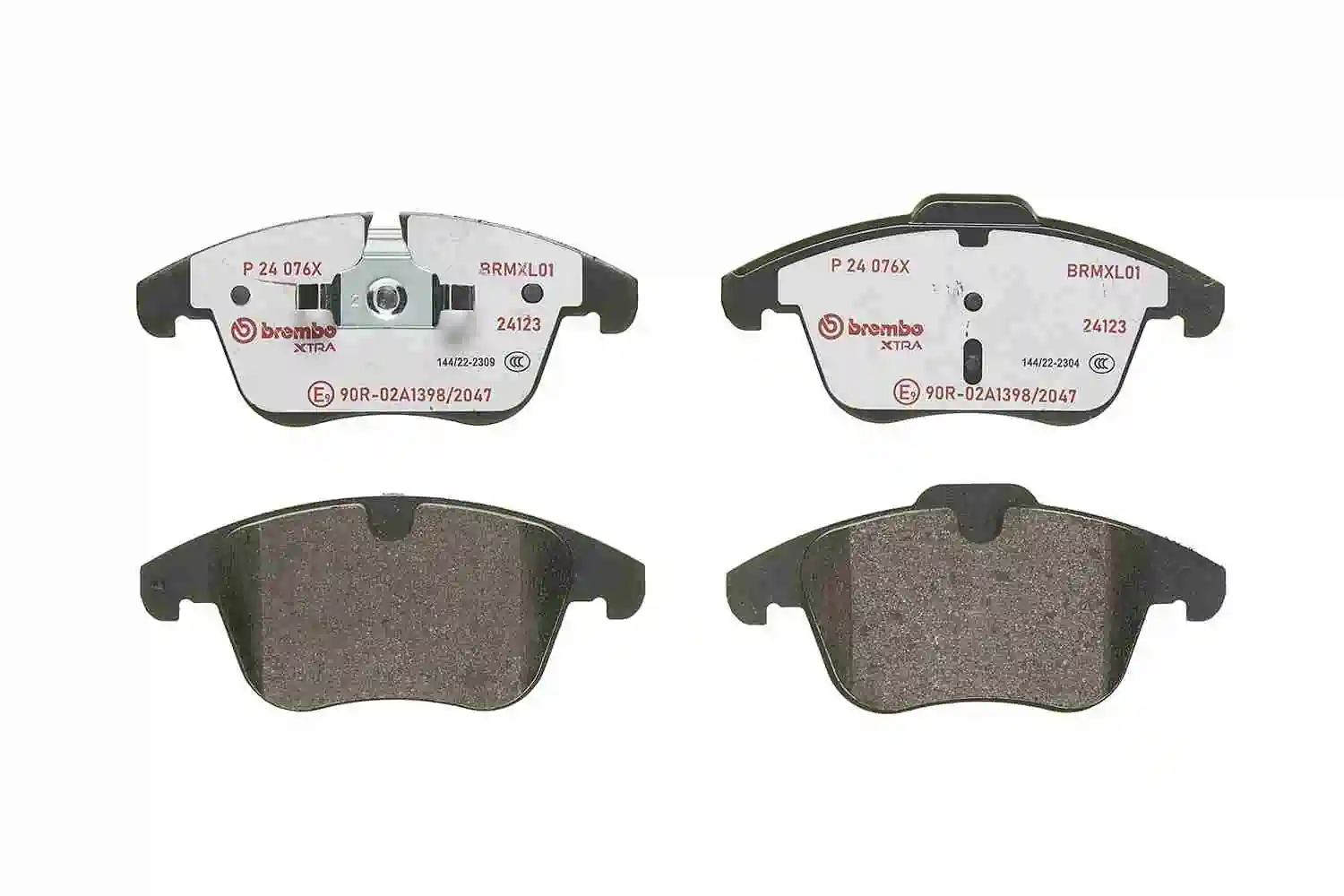 P24076X Brembo Передні гальмівні колодки