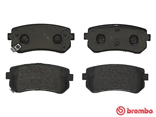 P30025 Brembo Колодки гальмівні задні, дискові