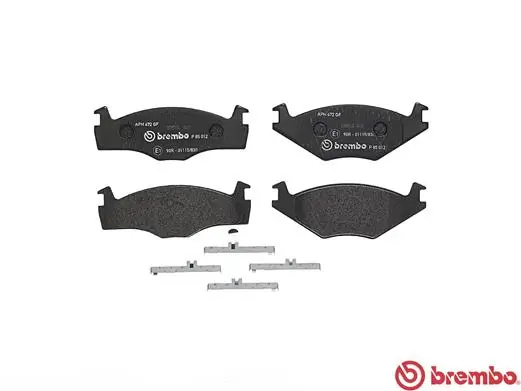P85012 Brembo Передні гальмівні колодки