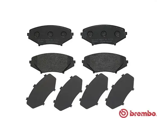 P49034 Brembo Передні гальмівні колодки