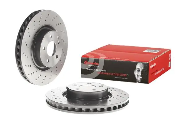 09A73211 Brembo Гальмо дискове переднє