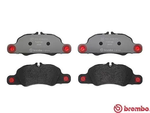 P65018 Brembo Передні гальмівні колодки