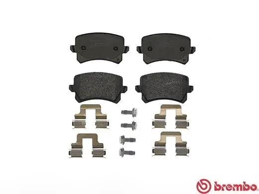 P85109 Brembo Колодки гальмівні задні, дискові
