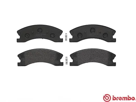 P37008 Brembo Передні гальмівні колодки