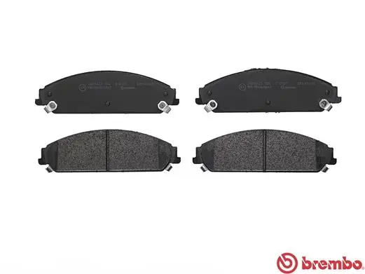 P11017 Brembo Передні гальмівні колодки