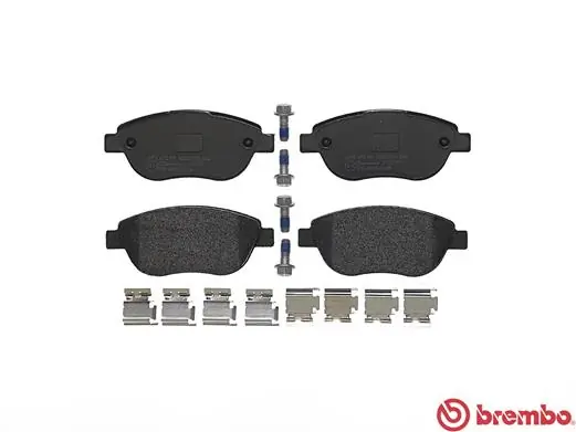 P23119 Brembo Передні гальмівні колодки