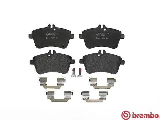 P50057 Brembo Передні гальмівні колодки