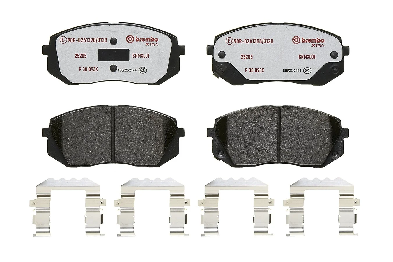 P30093X Brembo Передні гальмівні колодки