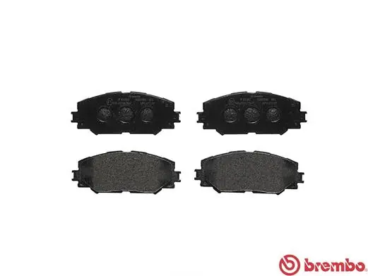 P83082 Brembo Передні гальмівні колодки