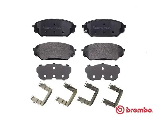 P30071 Brembo Передні гальмівні колодки