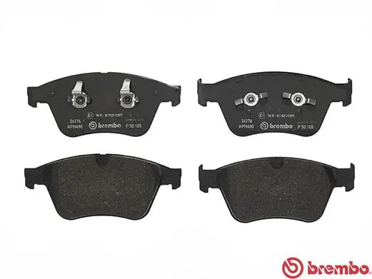 P50105 Brembo Передні гальмівні колодки