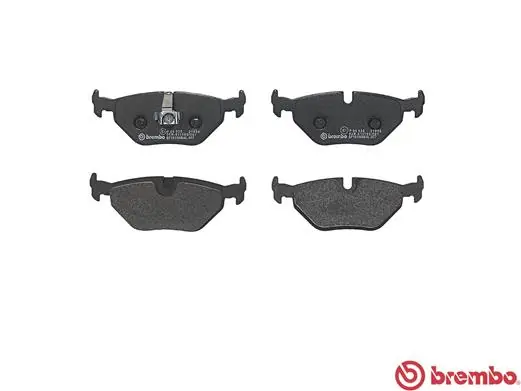 P06025 Brembo Колодки гальмівні задні, дискові