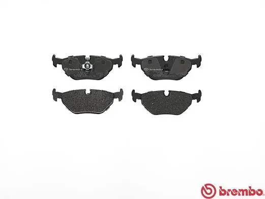 P06013 Brembo Колодки гальмівні задні, дискові