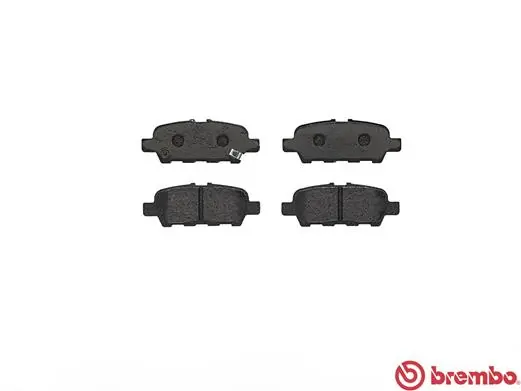 P56068 Brembo Колодки гальмівні задні, дискові