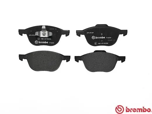 P24061 Brembo Передні гальмівні колодки