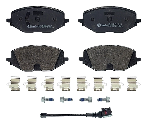 P85182 Brembo Передні гальмівні колодки
