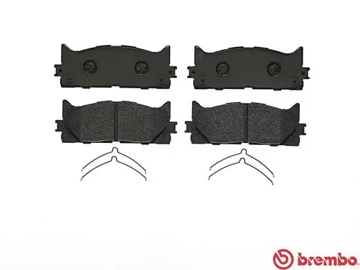 P83117 Brembo Передні гальмівні колодки