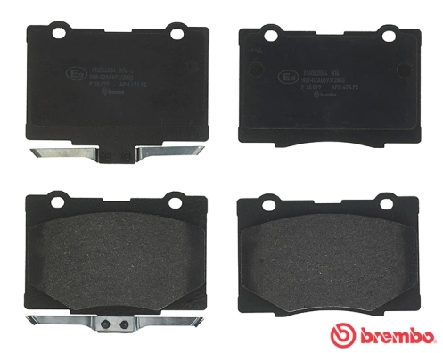 P28079 Brembo Передні гальмівні колодки