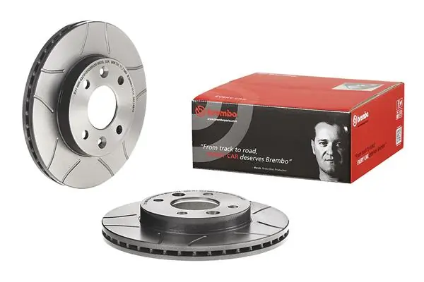 09314875 Brembo Гальмо дискове переднє