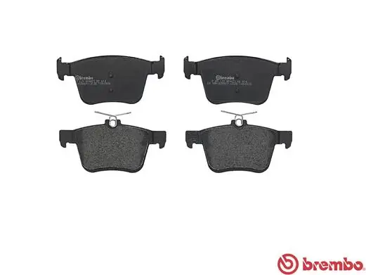 P85125 Brembo Колодки гальмівні задні, дискові