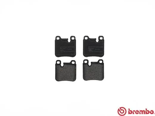 P65010 Brembo Колодки гальмівні задні, дискові