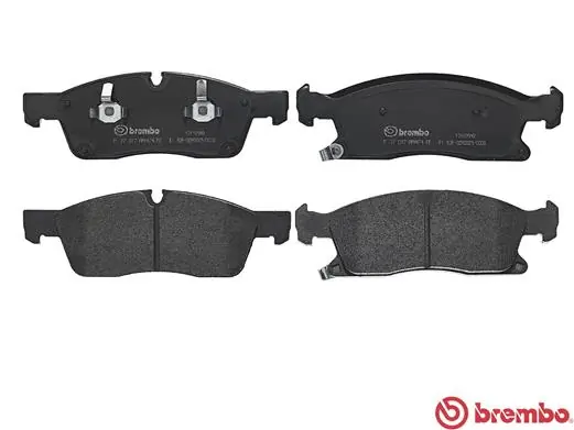 P37017 Brembo Передні гальмівні колодки