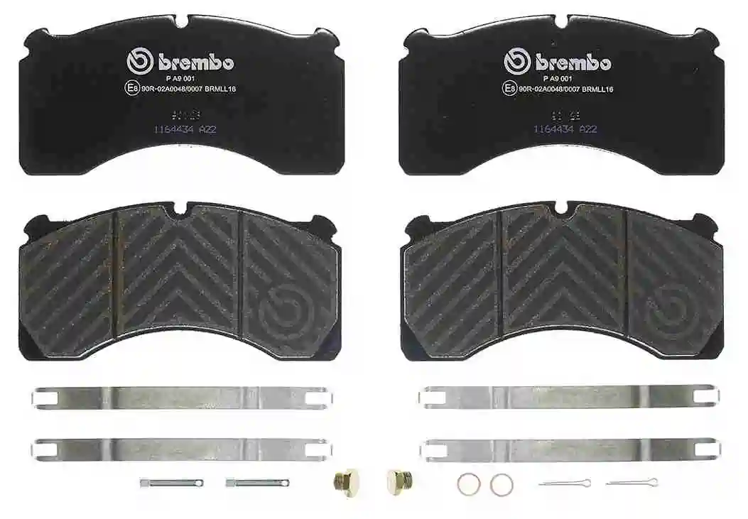 PA9001 Brembo Колодки гальмівні задні, дискові