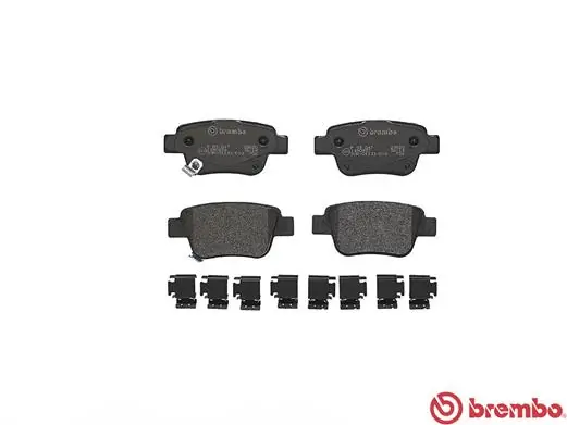 P83047 Brembo Колодки гальмівні задні, дискові
