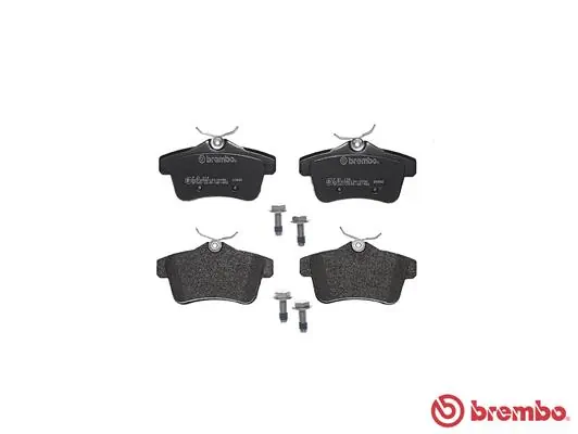 P61114 Brembo Колодки гальмівні задні, дискові