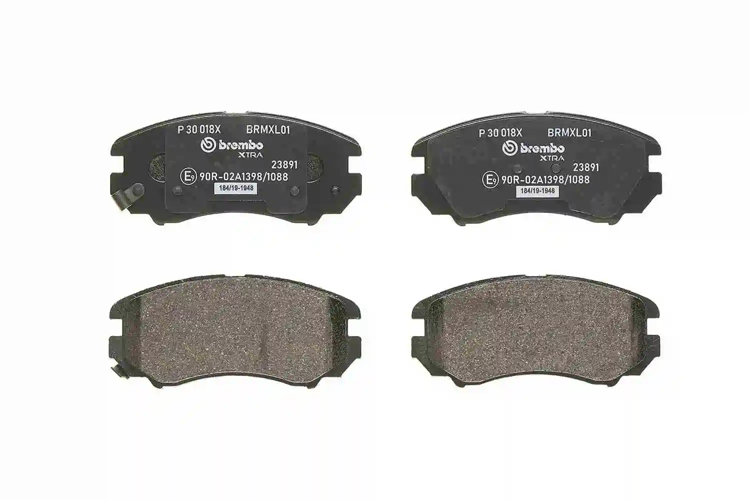 P30018X Brembo Передні гальмівні колодки
