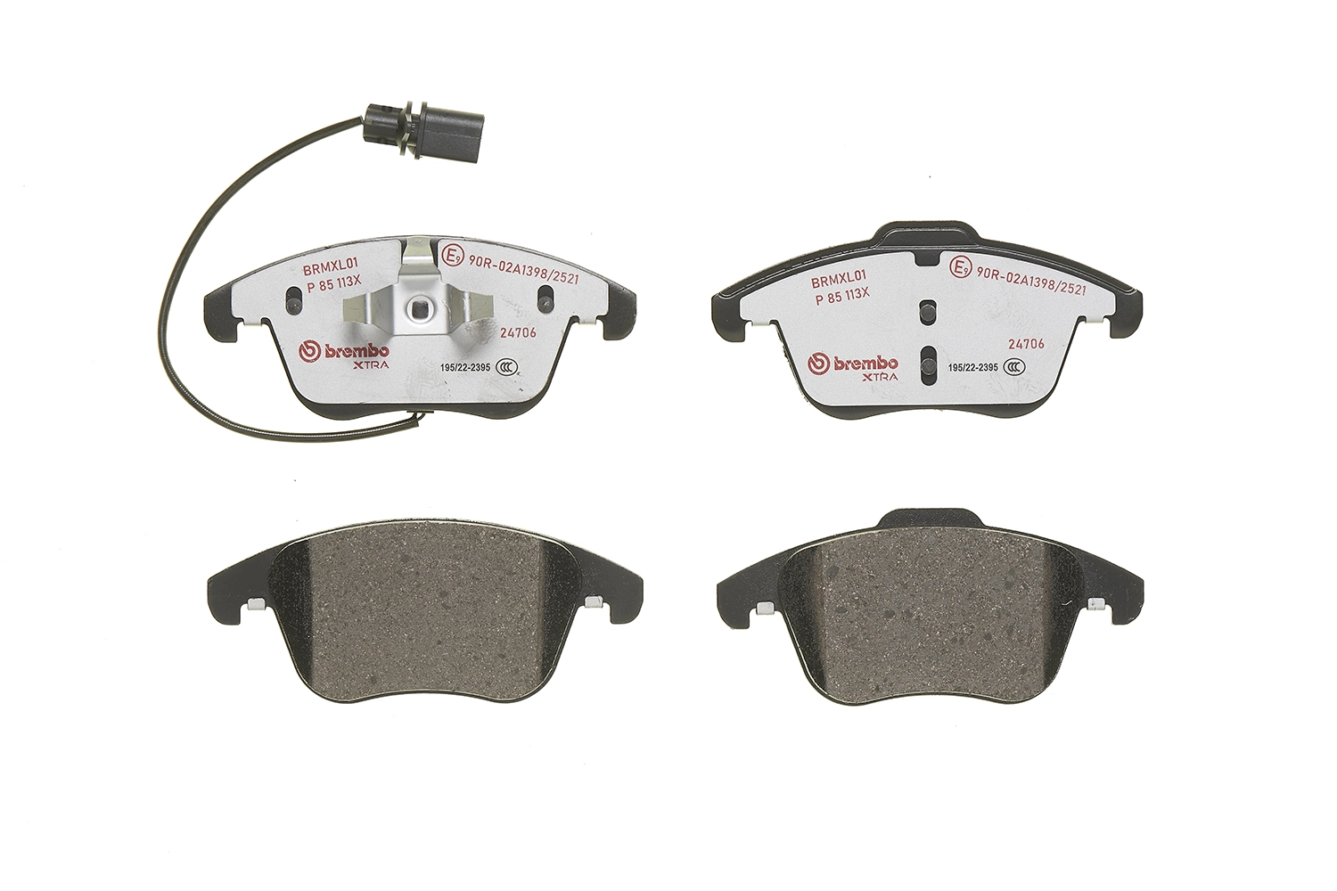 P85113X Brembo Передні гальмівні колодки