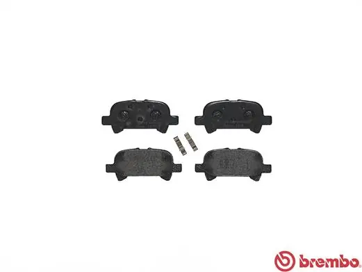 P83110 Brembo Колодки гальмівні задні, дискові