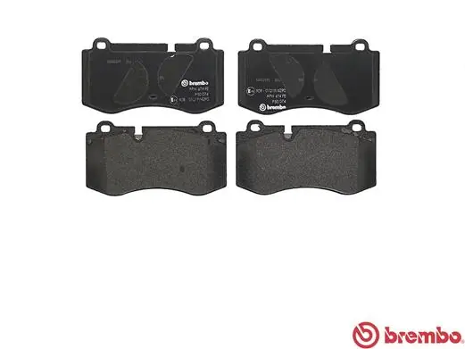 P50074 Brembo Передні гальмівні колодки