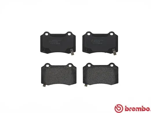 P11024 Brembo Колодки гальмівні задні, дискові