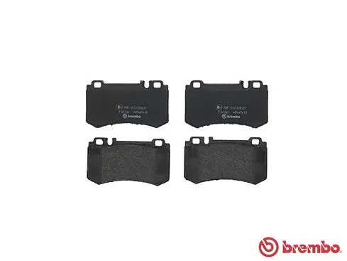 P50061 Brembo Колодки гальмівні задні, дискові